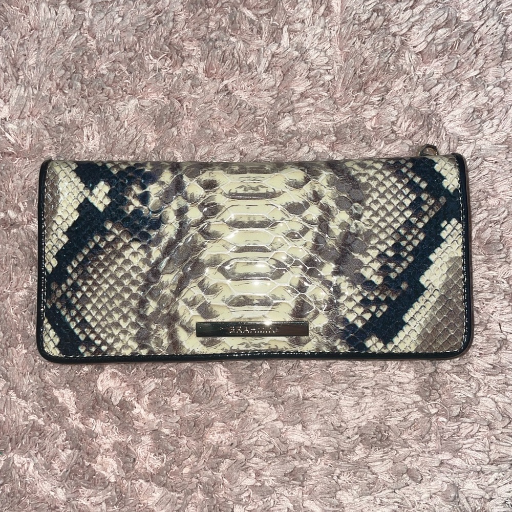 Brahmin Ady Latte Ballington Wallet 🐍💋